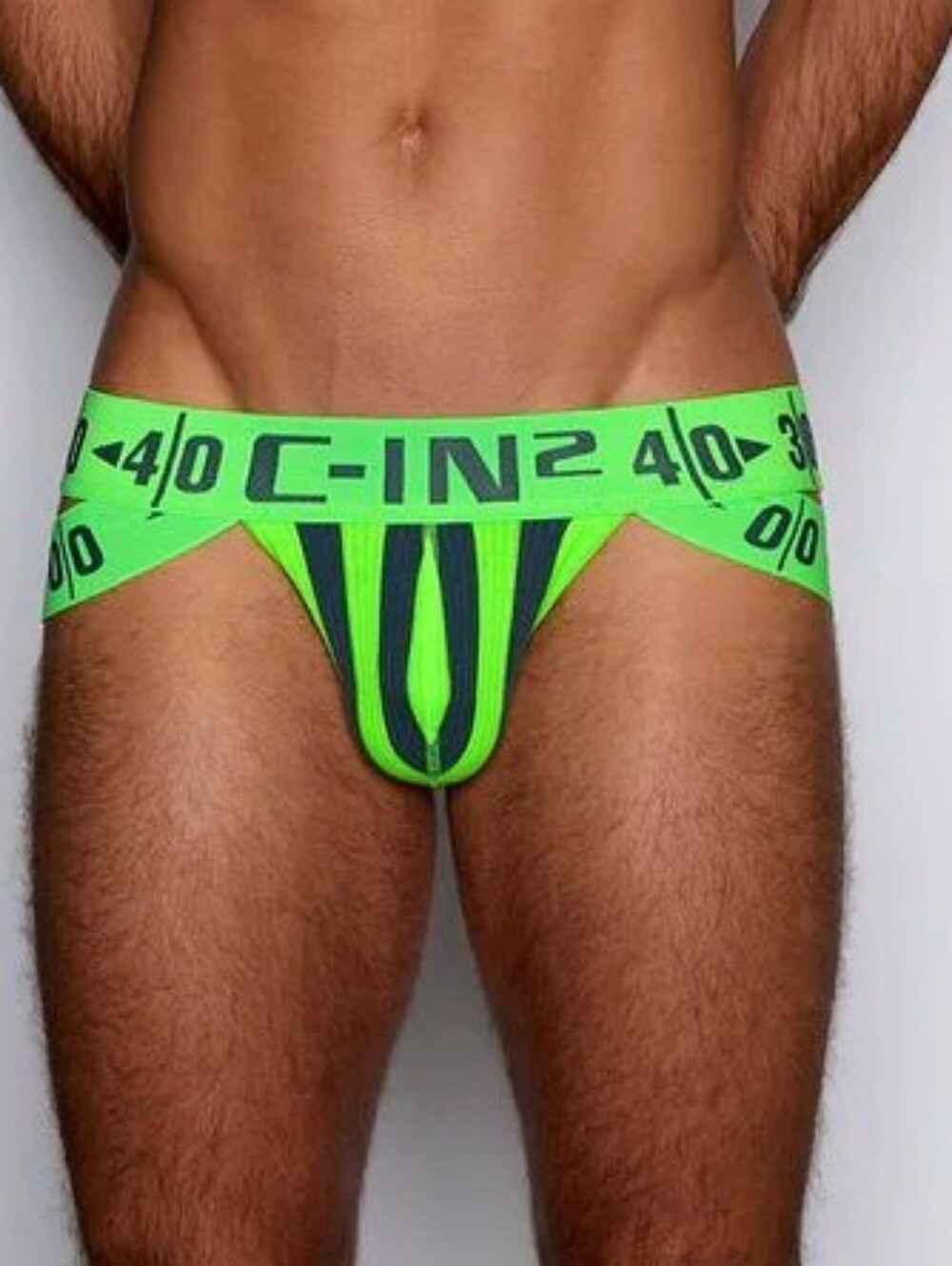 C-IN2 Men's H+A+R+D Hustle Brief Underwear New Size Large